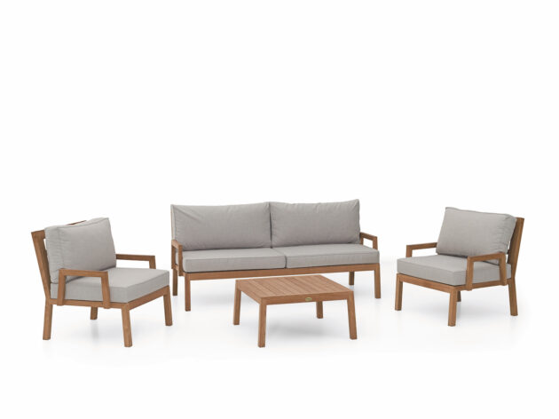 Luxusný drevený set Nizza s technológiou QuickDry & Sunbrella