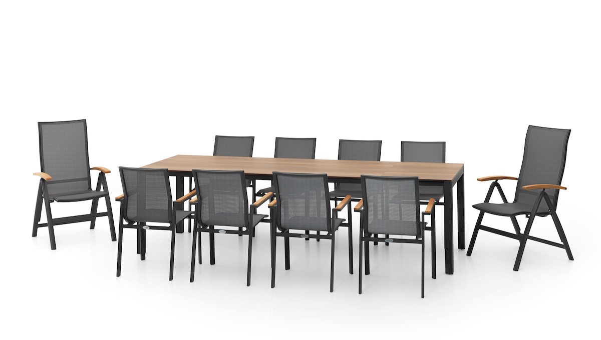 Rozťahovací stôl s HPL doskou 220cm - 280cm – Obrázok 6