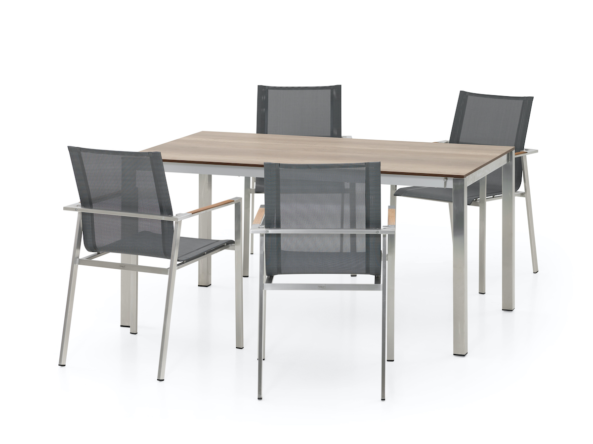 Rozťahovací stôl s HPL doskou 158cm - 218cm – Obrázok 7