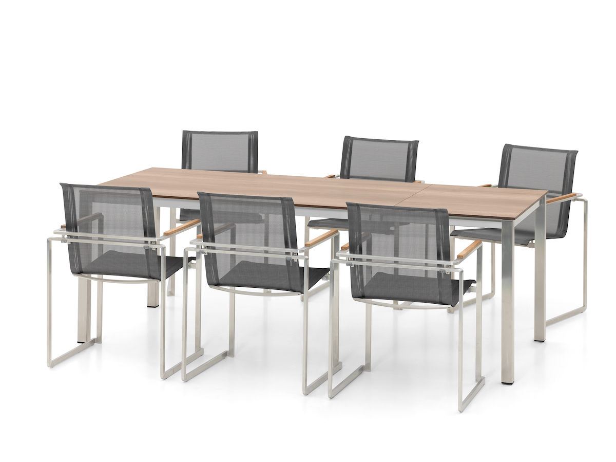 Rozťahovací stôl s HPL doskou 158cm - 218cm – Obrázok 11