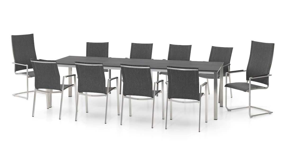 Rozťahovací stôl s HPL doskou 220cm - 280cm – Obrázok 5