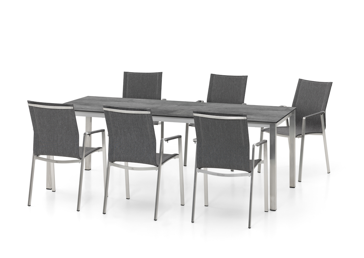 Rozťahovací stôl s HPL doskou 158cm - 218cm – Obrázok 12