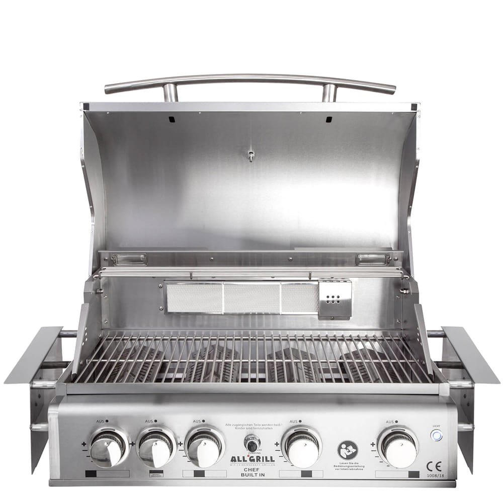 Celonerezový plynový gril Allgrill Chef L – Obrázok 2