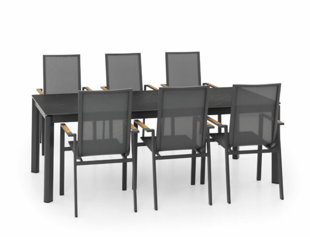 Set Oslo XL – Keramický stôl a priestor pre 6 osôb