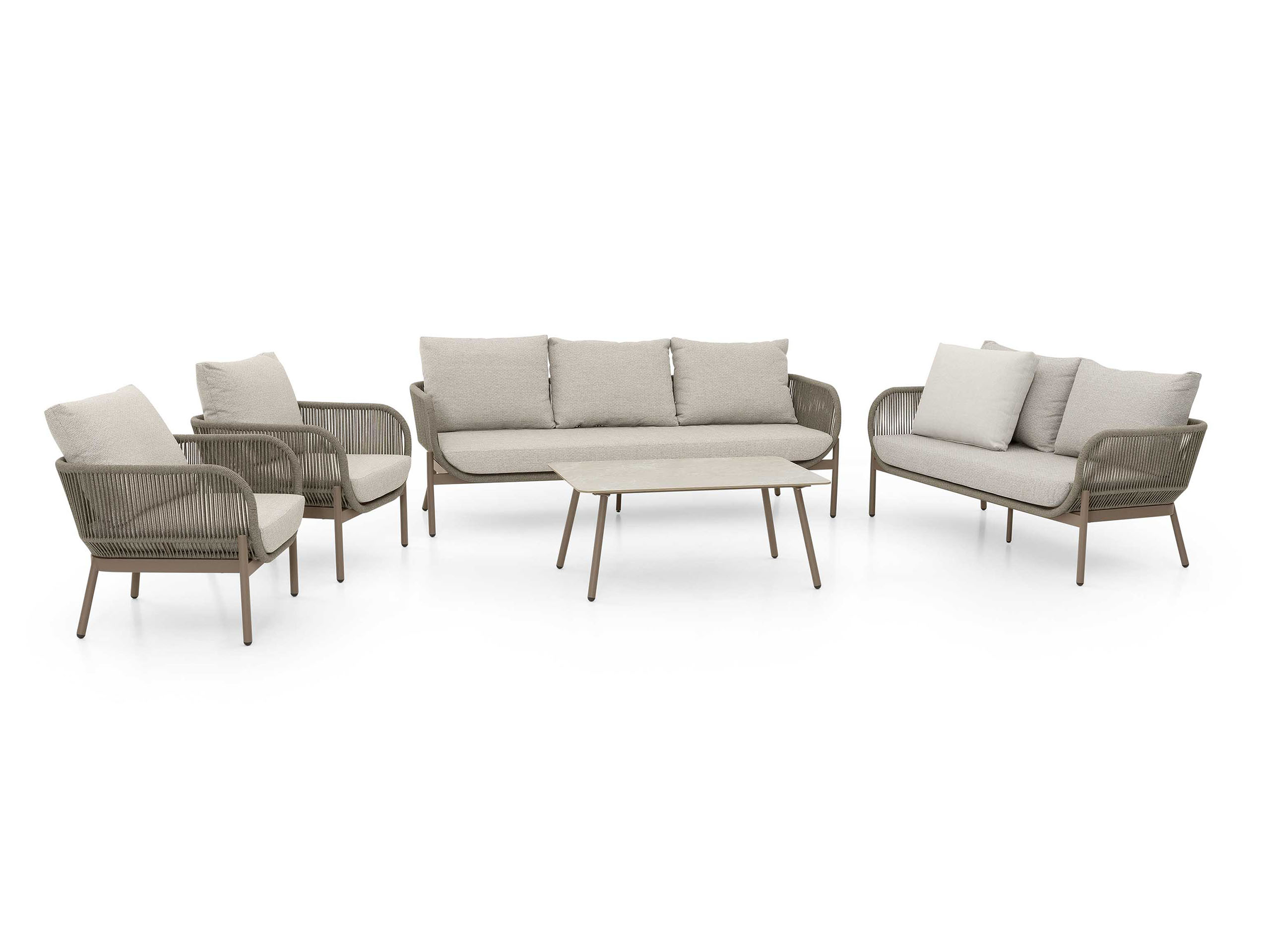 Lounge set Florenz kombinácia s dvojpohovkou